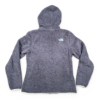 The North Face Jacket Womens SMALL Gray Hoodie Fleece Sherpa Gorpcore Outdoor