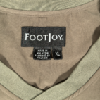FootJoy Sweater Adult EXTRA LARGE Brown Windbreaker Pullover Logo Golf Oversized