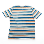 Guess Shirt Adult LARGE White Blue Stripes Original Retro Cotton