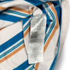 Guess Shirt Adult LARGE White Blue Stripes Original Retro Cotton