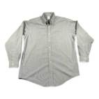Brooks Brothers Shirt Adult EXTRA LARGE Black White Houndstooth Micro Check