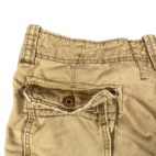 Hollister Cargo Shorts Mens 35 Brown Button Fly Utility Pockets Outdoors Y2K