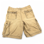 Hollister Cargo Shorts Mens 35 Brown Button Fly Utility Pockets Outdoors Y2K