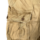 Hollister Cargo Shorts Mens 35 Brown Button Fly Utility Pockets Outdoors Y2K