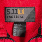 511 Tactical Jacket Adult MEDIUM Red Utility Fleece Lined EMS Police Workwear