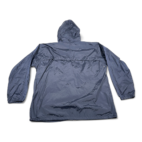Eddie Bauer Jacket Adult EXTRA LARGE Blue Hooded Windbreaker Outdoor Softshell