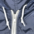 Eddie Bauer Jacket Adult EXTRA LARGE Blue Hooded Windbreaker Outdoor Softshell