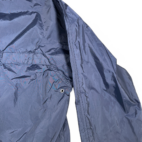 Eddie Bauer Jacket Adult EXTRA LARGE Blue Hooded Windbreaker Outdoor Softshell