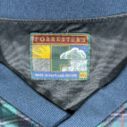 Vintage Forresters Sweater Adult XXL Blue Green Blackwatch Plaid Pullover 90s