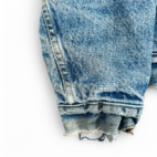 Vintage Levis Jacket Adult MEDIUM Blue Denim Sherpa Trucker USA Made Type 3 80s
