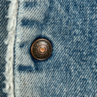 Vintage Levis Jacket Adult MEDIUM Blue Denim Sherpa Trucker USA Made Type 3 80s