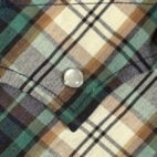 Ely Cattleman Western Shirt Adult 2XL XXL Brown Green Plaid Cowboy Pearl Snap