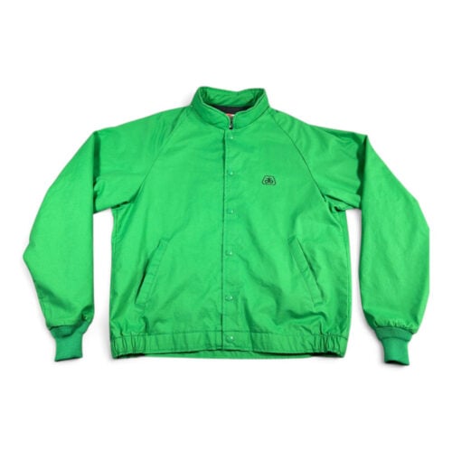 Vintage Pioneer Seeds Jacket Adult MEDIUM Green Swingster Raglan Farmer 90s