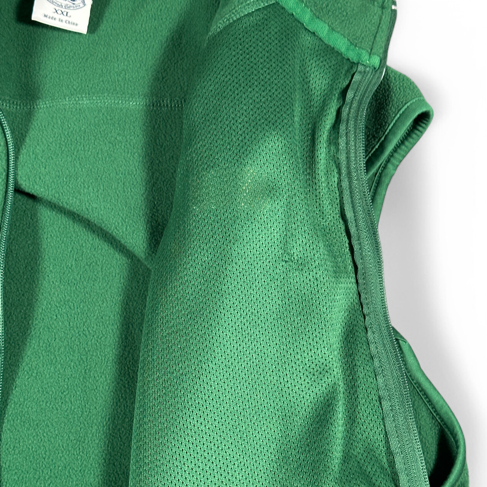 University of Oregon Vest Adult XXL Green Campus Drive Embroidered Fleece Y2K-6 University of Oregon Vest Adult XXL Green Campus Drive Embroidered Fleece Y2K