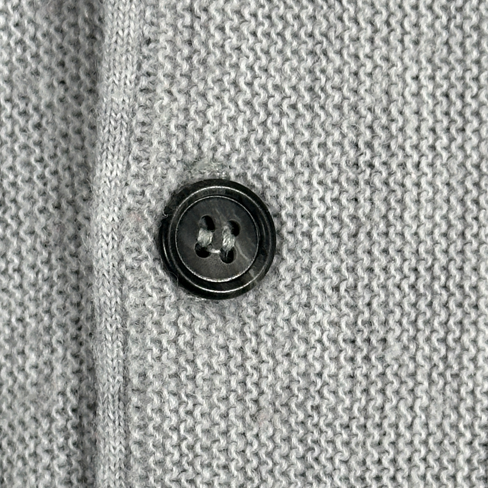 Vintage Jantzen Sweater Adult LARGE Gray Button Up Knit Cardigan USA Made 80s-6 Vintage Jantzen Sweater Adult LARGE Gray Button Up Knit Cardigan USA Made 80s