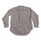 Vintage LL Bean Shirt Adult LARGE White Red Plaid Single Needle Tailoring 80s