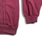 Vintage Classics by Palmland Polo Shirt Adult LARGE Red Cable Knit 90s
