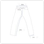 Vintage Plain Pockets Jeans Mens 34x28 Blue Dark Wash Denim 80s