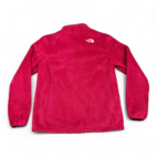 North Face Jacket Womens LARGE Pink Osito 2 Fleece Deep Pile Outdoor Full Zip