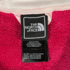 North Face Jacket Womens LARGE Pink Osito 2 Fleece Deep Pile Outdoor Full Zip