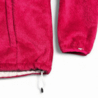 North Face Jacket Womens LARGE Pink Osito 2 Fleece Deep Pile Outdoor Full Zip