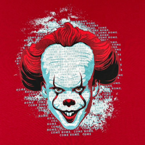 Stephen Kings It Night Shirt Womens EXTRA LARGE Red Pennywise Chapter Two Movie