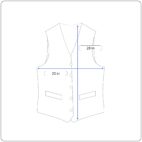 Turnbury Sweater Vest Adult MEDIUM Brown Merino Wool V Neck Academia Preppy
