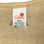 Vintage Hilton Head Shirt Womens SMALL Brown Not Tourist South Carolina USA 80s