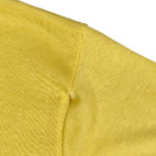 Vintage FootJoy Shirt Womens EXTRA SMALL Yellow Get Tuff Spell Out Golf 70s