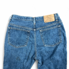 Vintage Eddie Bauer Jeans Mens 28x30 Blue Straight Retro Outdoor Denim 90s