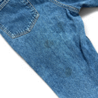 Vintage Eddie Bauer Jeans Mens 28x30 Blue Straight Retro Outdoor Denim 90s