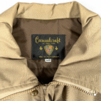 Vintage Casualcraft Trench Coat Adult LARGE 44R Brown Quilted Weatherwear 90s