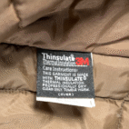 Vintage Casualcraft Trench Coat Adult LARGE 44R Brown Quilted Weatherwear 90s