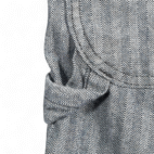 Vintage Wrangler Coveralls Mens 46R Blue Big Ben Twill Chevron Herringbone Carpenter 80s