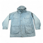 Vintage LL Bean Jacket Adult LARGE Blue Baxter State Parka Outdoor USA Made 90s