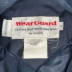 Vintage WearGuard Jacket Adult MEDIUM Blue Waterproof Quilted Workwear 90s