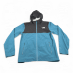 North Face Jacket Adult MEDIUM Blue Black DryVent Hooded Outdoor Gorpcore Y2K