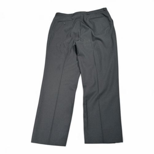 Vintage Sturbridge Classics Pants Mens 36x30 Black Wool Pleated Dress Trousers 80s