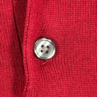 Eddie Bauer Polo Shirt Adult EXTRA LARGE Red Cotton Cashmere Knit Soft Y2K
