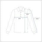 Hollister Polo Shirt Adult EXTRA LARGE White Rugby Stripe Heavyweight Cotton