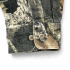 Vintage Mossy Oak Shirt Adult 2XL XXL Brown Camouflage Flannel Chamois Hunting