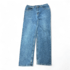 Vintage Lee Jeans Mens 34x32 Blue Relaxed Fit Straight Leg Medium Wash 90s