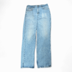 Carhartt Jeans Mens 33x34 Blue Stonewash Relaxed Fit B17 Straight Workwear Denim