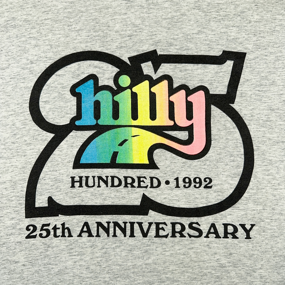 Vintage Hilly Hundred Shirt Adult LARGE Gray 1992 Cycling Bike Race Indiana 90s