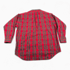 Vintage Ralph Lauren Shirt Adult LARGE Red Plaid Pony Big Oversize Preppy 90s