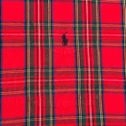 Vintage Ralph Lauren Shirt Adult LARGE Red Plaid Pony Big Oversize Preppy 90s