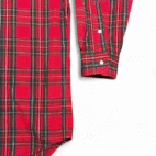 Vintage Ralph Lauren Shirt Adult LARGE Red Plaid Pony Big Oversize Preppy 90s