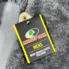 Mossy Oak Sweater Adult EXTRA LARGE Gray Sherpa Fleece Pullover Camo Hunting