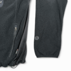 Eddie Bauer Jacket Adult EXTRA LARGE Black Windcutter Fleece Polartec Outdoor
