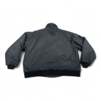Vintage LL Bean Jacket Womens LARGE Black Bomber Warm Up Insulated USA 90s